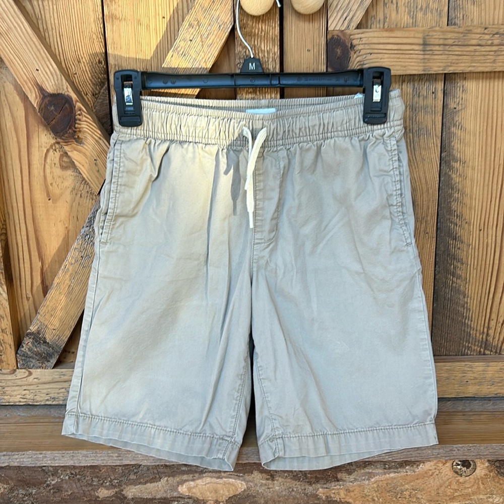 Boys Old Navy khaki draw string shorts